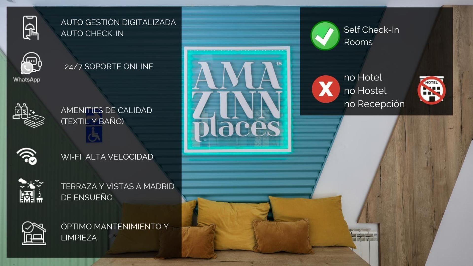 Amazinn Places Chamberi Madryt Zewnętrze zdjęcie